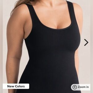 Shapermint Black Sleeveless Top tank top sz large